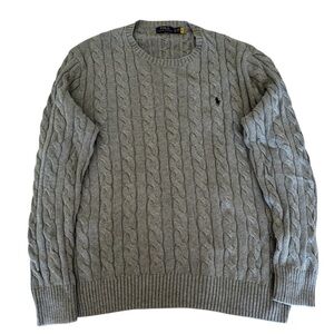 Ralph Polo Lauren Men'sCable-Knit Sweater 
XLT Big & Tall